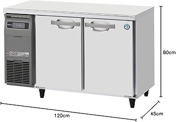 Amazon.co.jp: ホシザキ テーブル形冷蔵庫 RT-120MTCG 幅1200mm×奥行